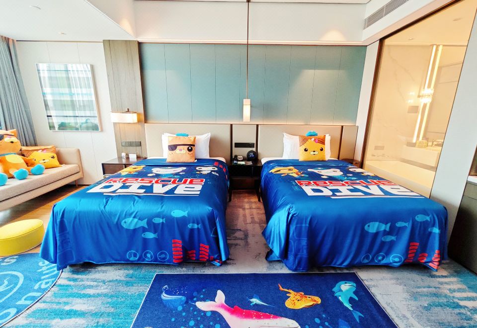 海底小縱隊主題房（雙床）