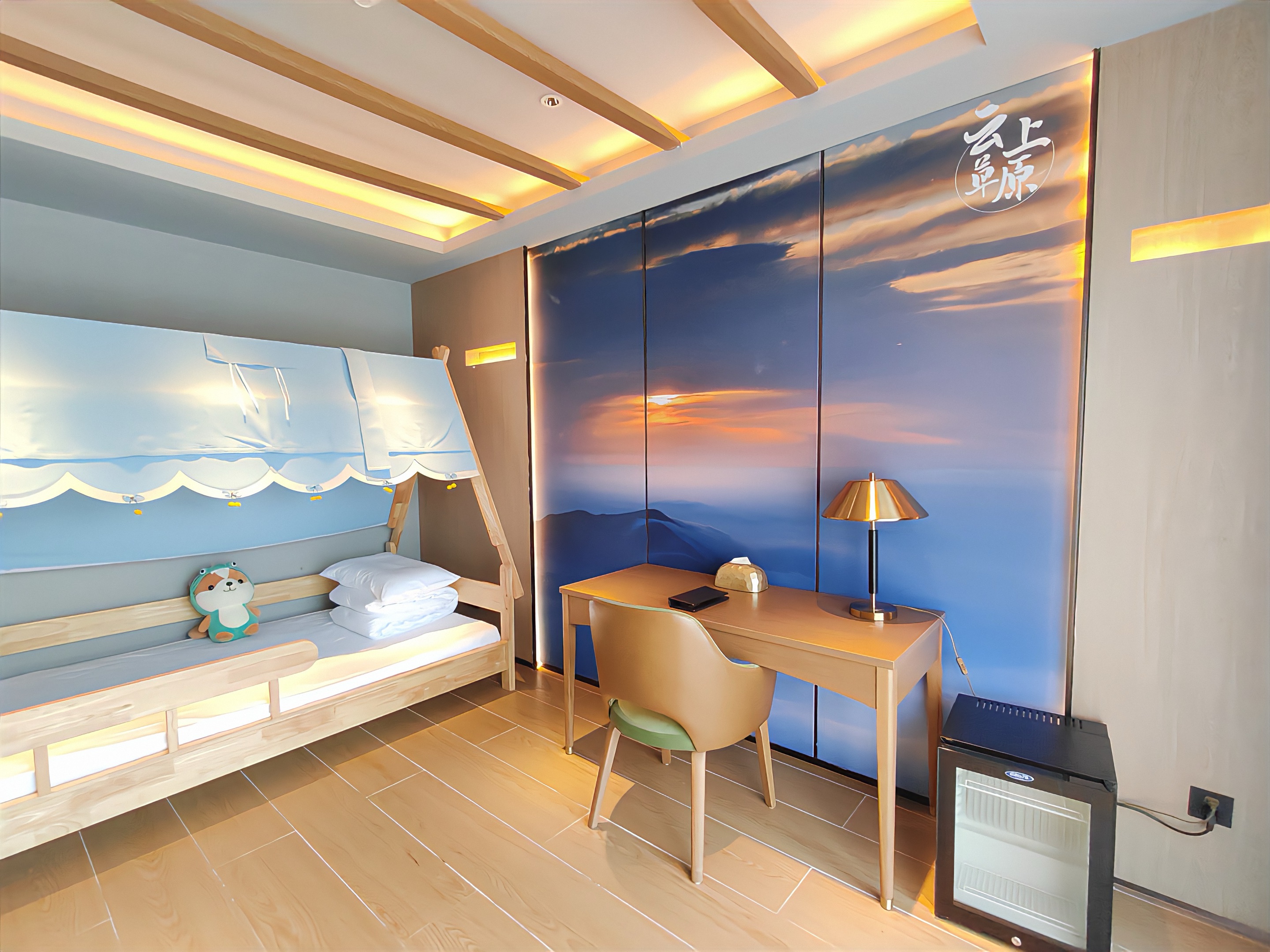 大乐山水·全景亲子房【帐篷童床+尊享空间+亲子度假】