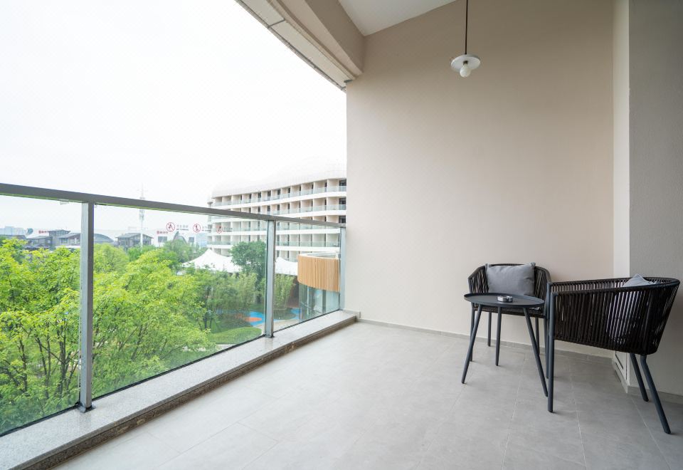 乐雪园景双床房