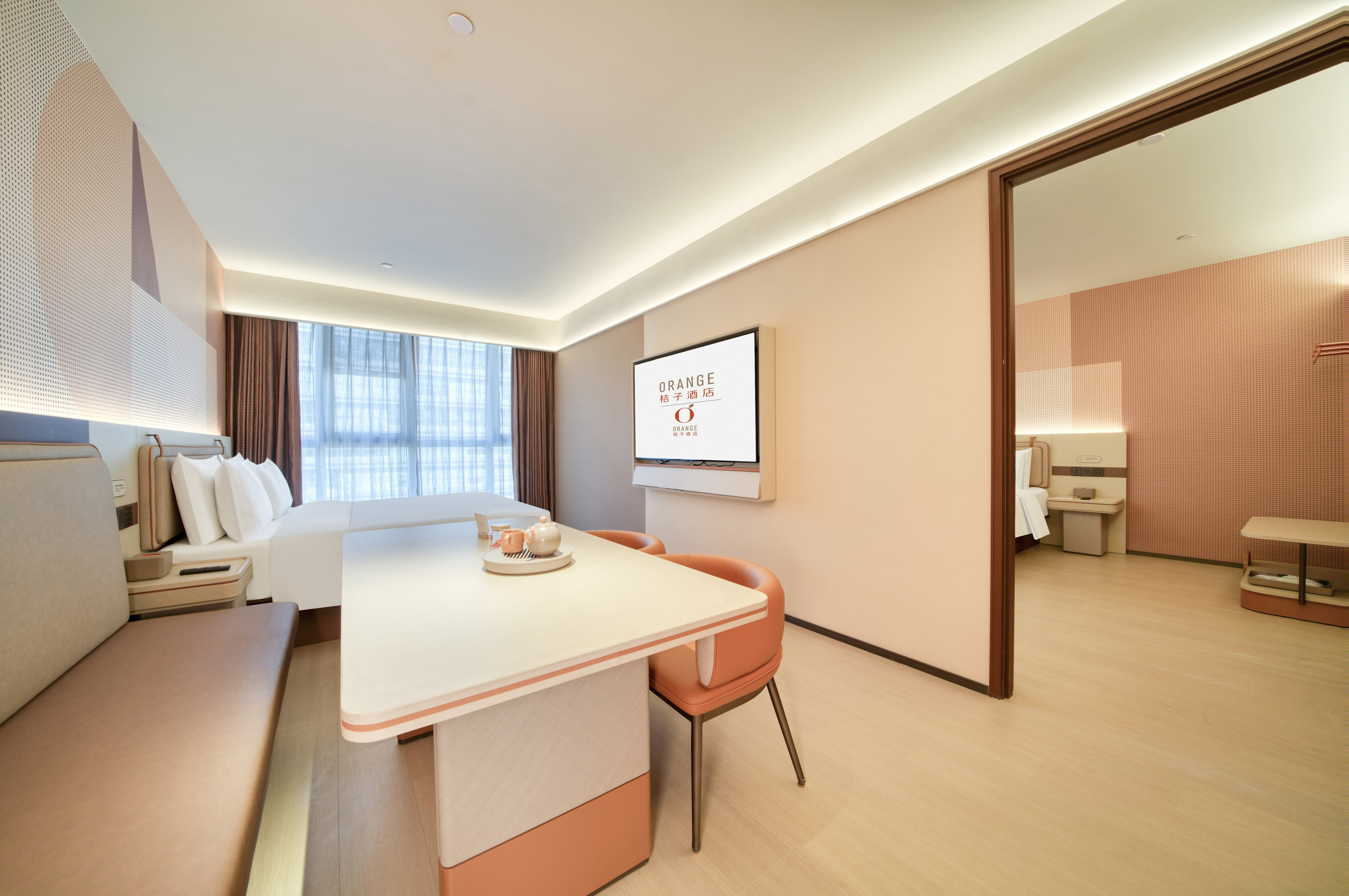 豪华家庭房（小冰箱+65寸电视投屏+四种灯光亮度）