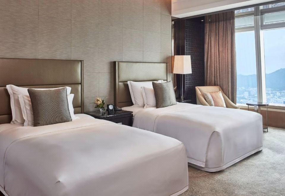 豪華大床房和無障礙豪華大床房的連通房