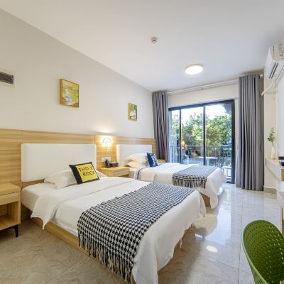 特價經濟雙床房 珠海外伶仃島海島時光休閑度假公寓優惠