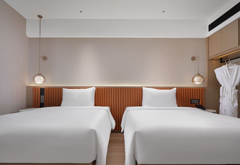 高級海景雙床房