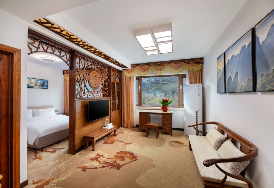 豪华观景单间-坐享万松林风光·徽派韵味