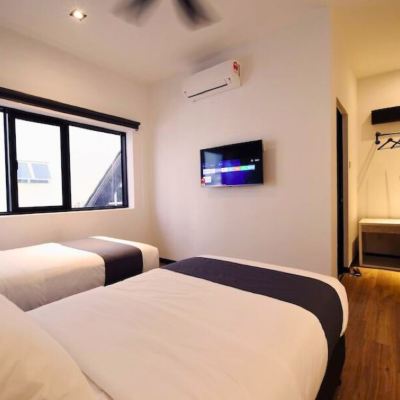 Bilik Superior Twin Kupon Arena Boutique Hotel Kuala Terengganu