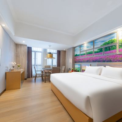 休閑麻將房-（空氣凈化器+棋牌+55寸4K電視） 麗楓酒店（珠海斗門店）優惠