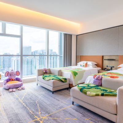 諾亞的叢林探險主題雙床房 廣州粵海喜來登酒店優惠