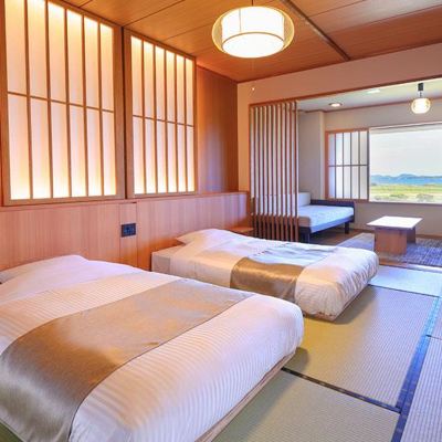 【無煙】高級日式客房，鋪有10張榻榻米（可容納3人） 壯觀飯店優惠