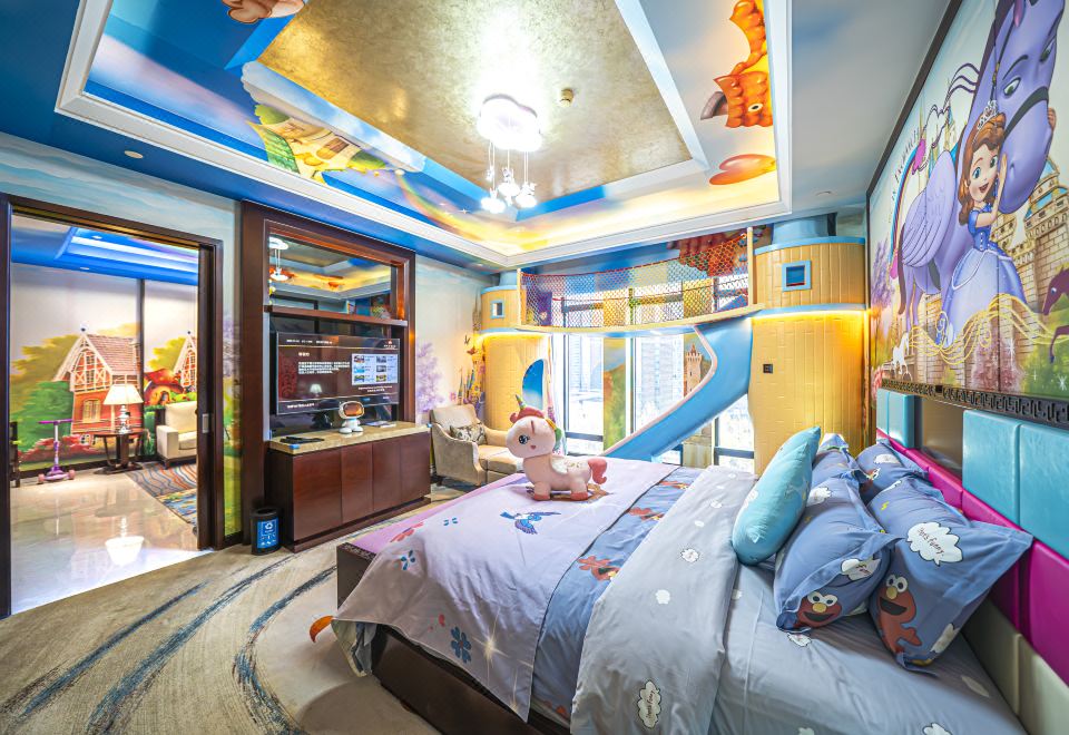 Zhaolin Grand Hotel BeijingPrincess Pink Children's Featured Suite