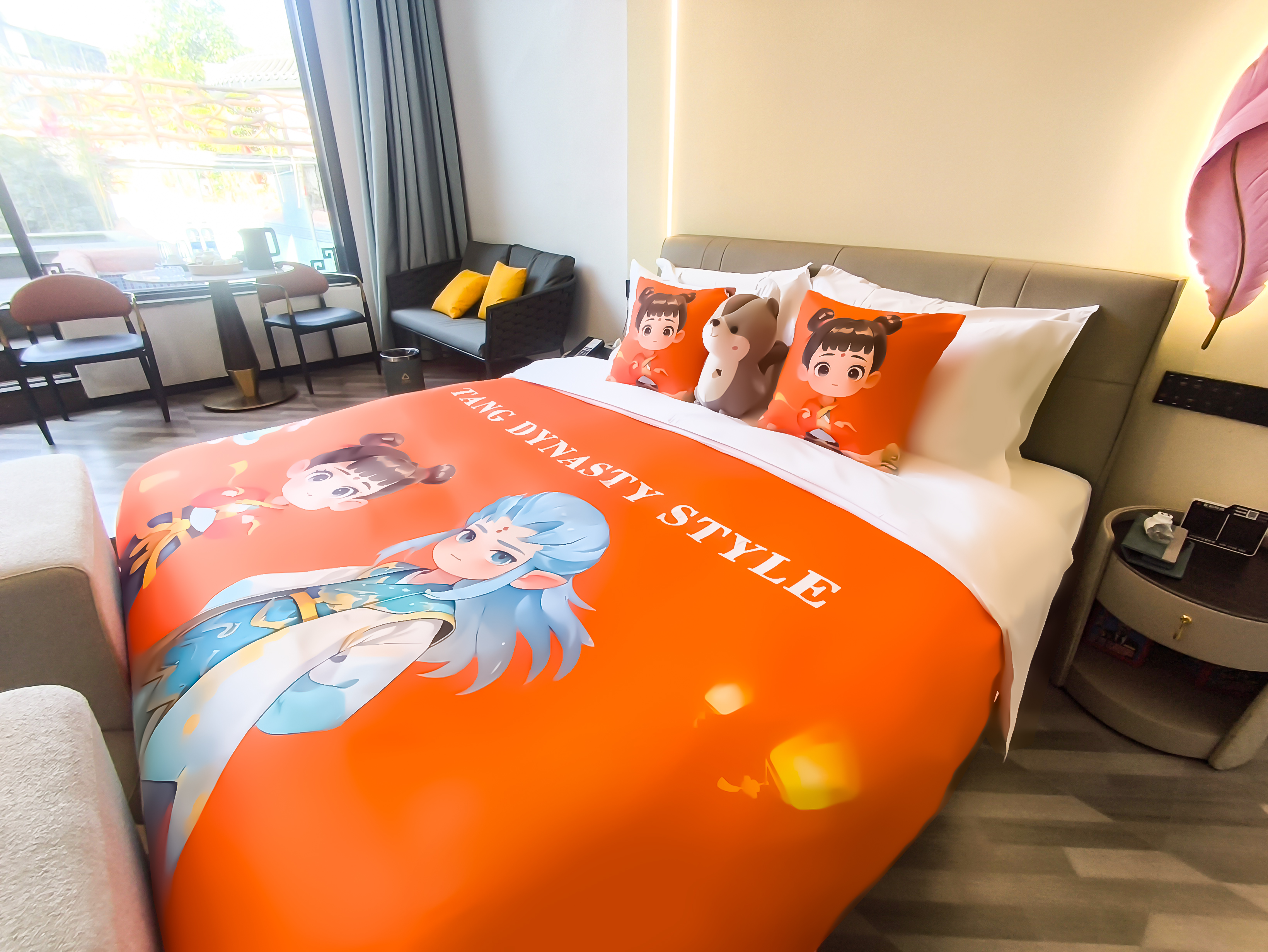 复式亲子直通漂流河房（独立泡池）