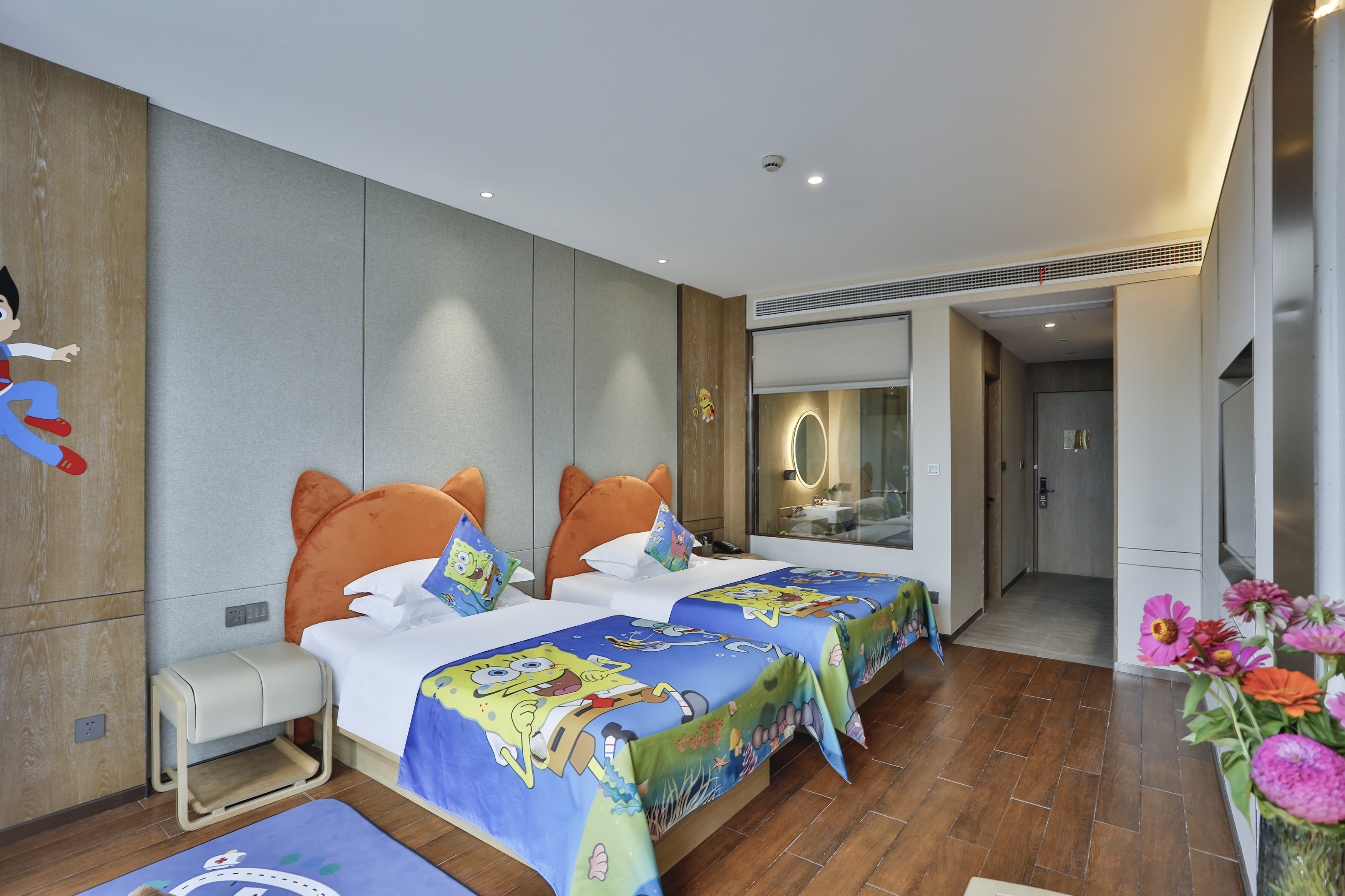 茶园亲子双床房A