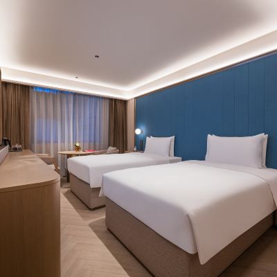 高級雙床房（助眠香薰+絲漣深睡床墊+香凡羅蒂洗護） 桔子水晶重慶觀音橋飯店優惠