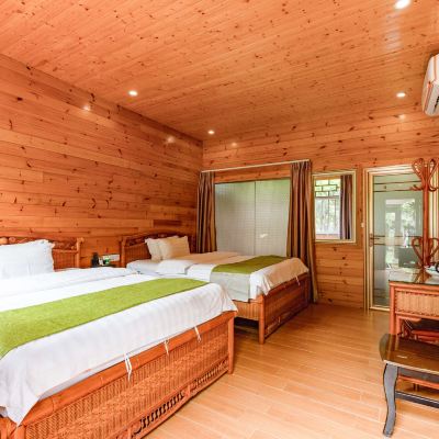 山斂·木屋泡池雙床房 廣州從化聚城山莊優惠