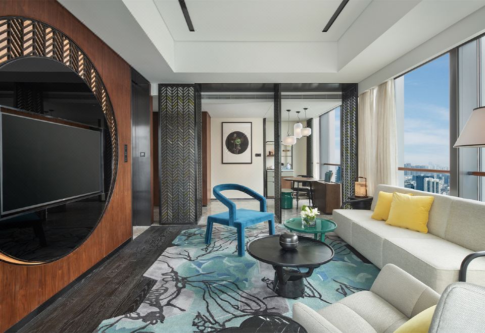 單臥大床全景套房