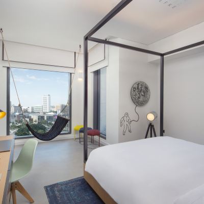 Premium King Room with Creek View Canopy by Hilton Dubai Al Seef Promo Code