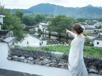 Hongcun Nanhu Guanyuan · Designer Lakeview Vacation Apartment Hotels in Yi County