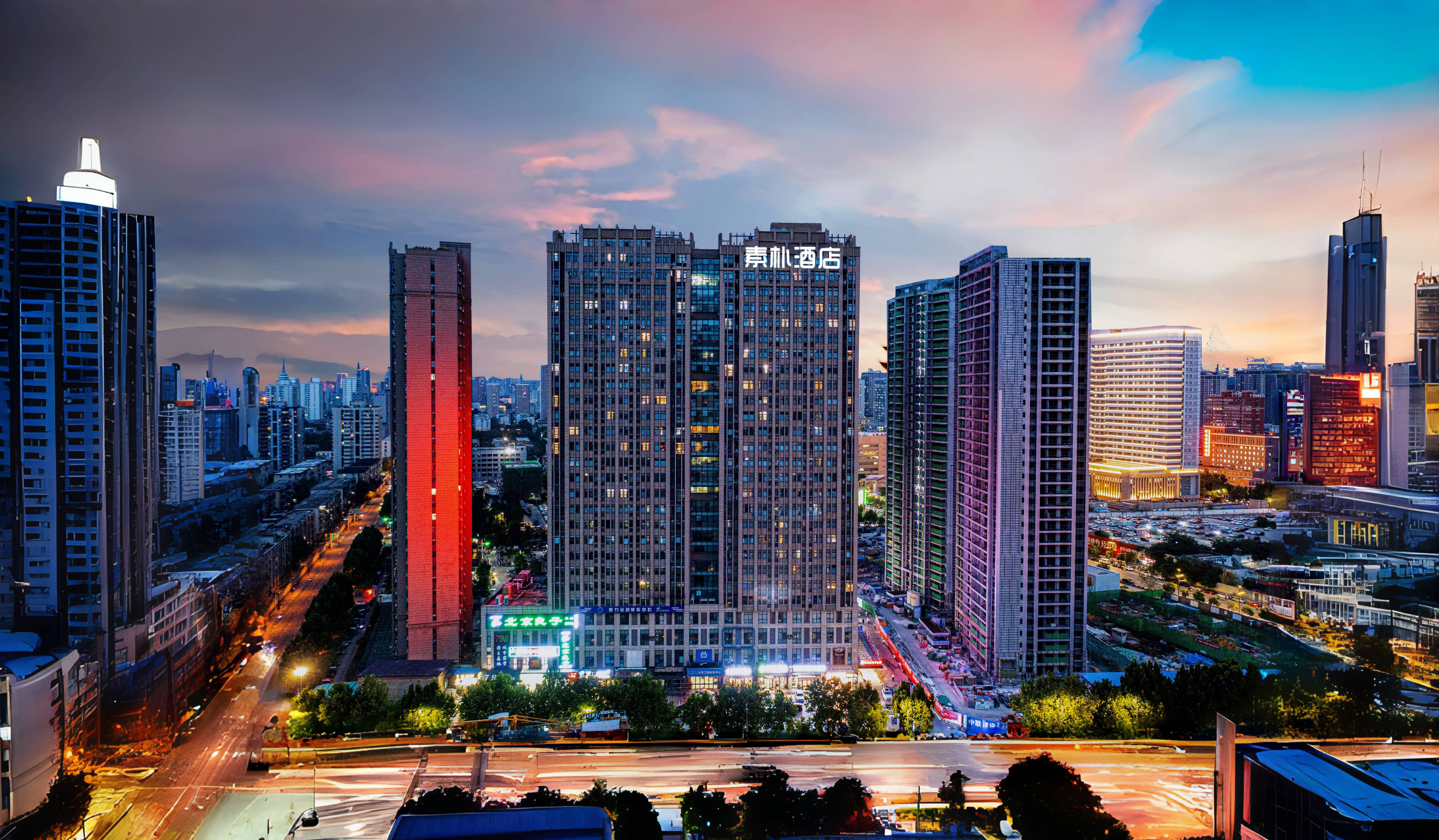 素樸酒店（曼哈頓廣場燕莊地鐵站店）的99張酒店相片及住客評價| Trip.com