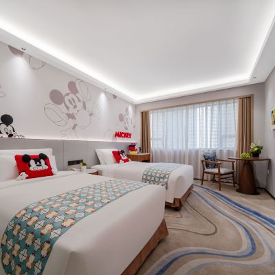 親子藝術雙床房 深圳中航城格蘭雲天大酒店優惠