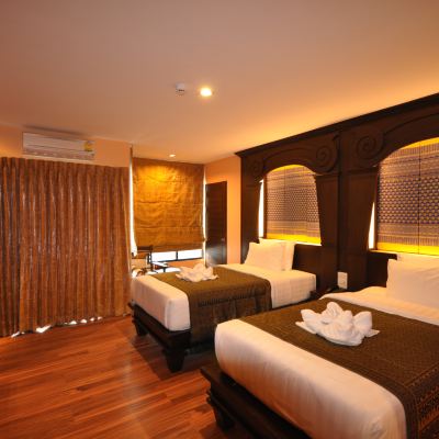低層高級雙床房 華欣查來拉恩酒店優惠