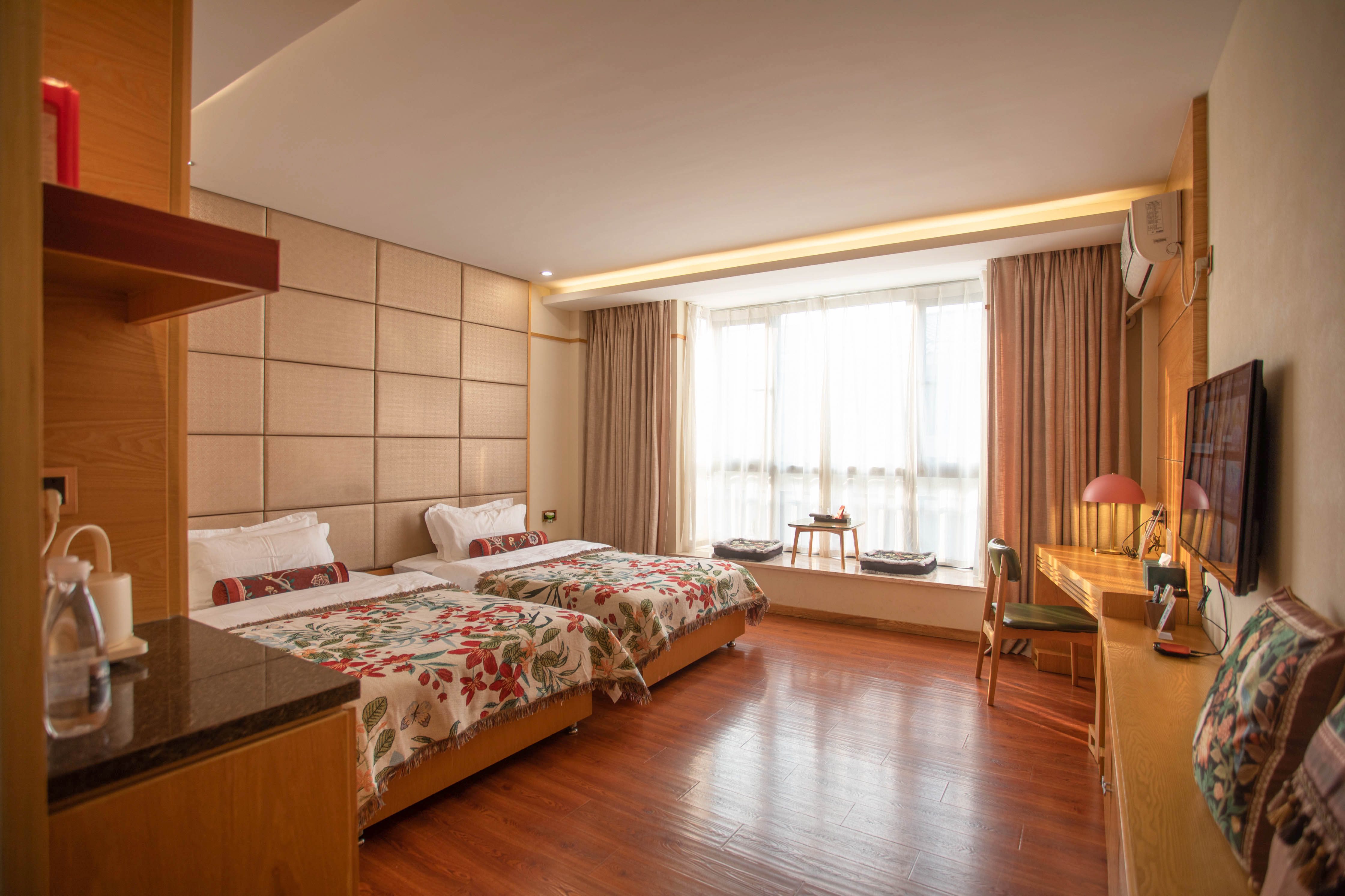 皓月千里双床房