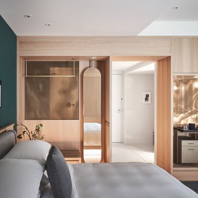 酷享房 大床 帶陽台 台北金普頓大安酒店優惠