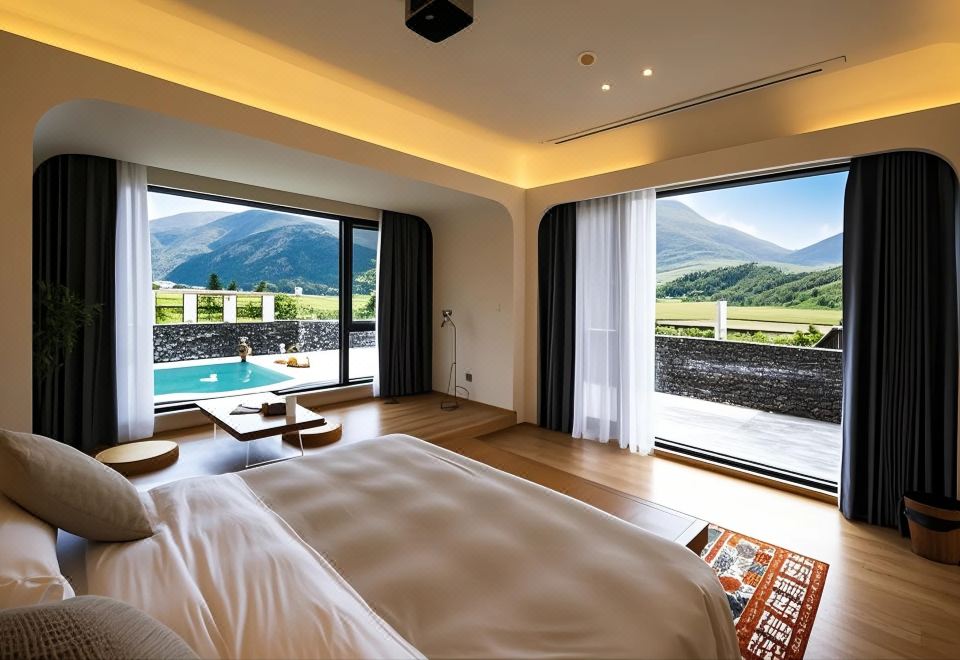 隐庐|清风私汤大床房·庭院泡池·临溪观景·供氧