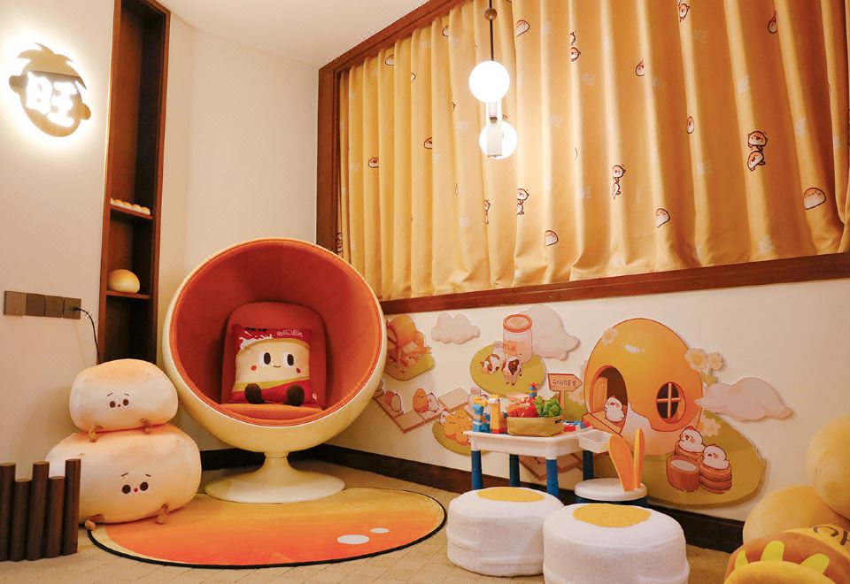 旺仔小馒头亲子主题套房