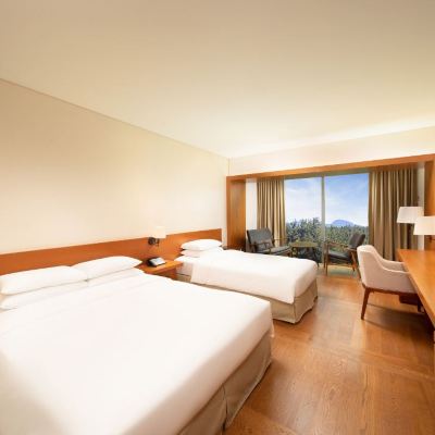 슈페리어 트윈 (더블+싱글/마루 객실) ★웰니스 프로그램 포함★ WE호텔 제주 쿠폰