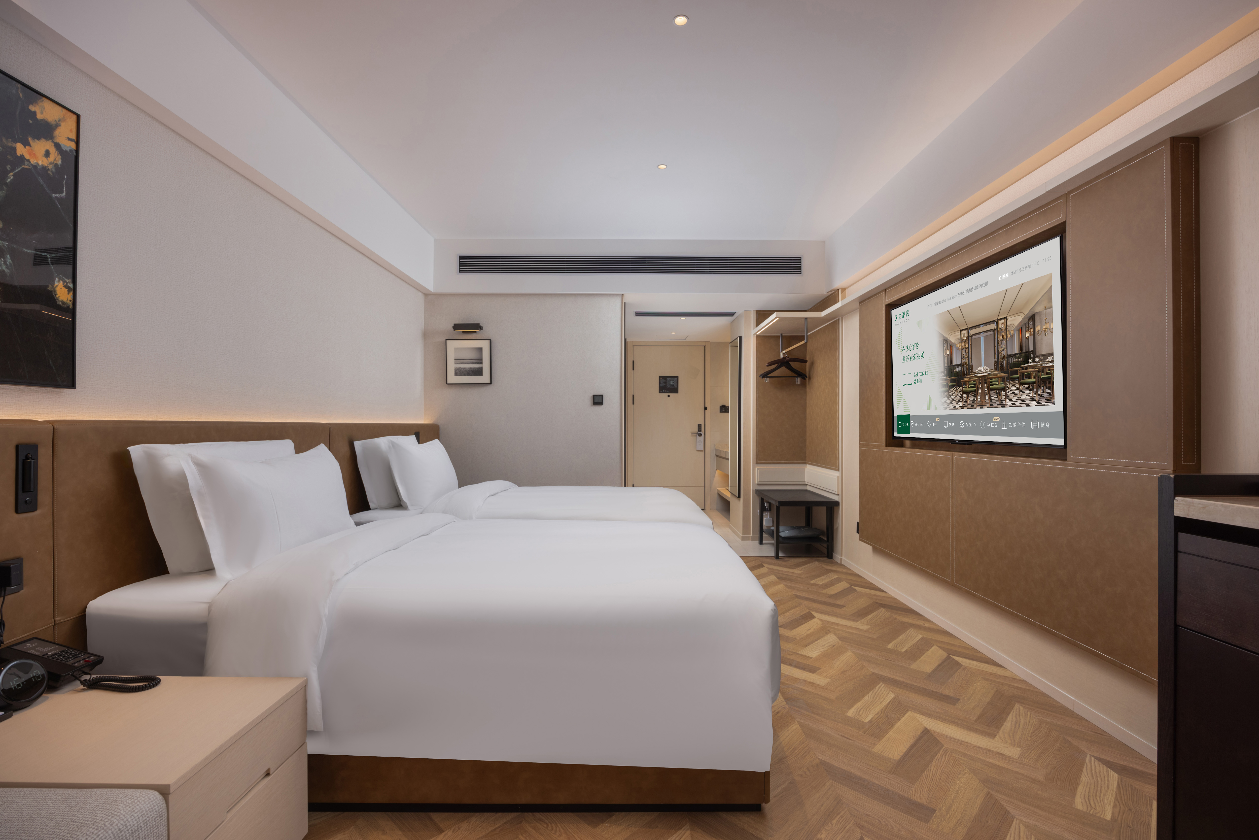 商务双床房（零压床垫+徕芬吹风机+小冰箱）