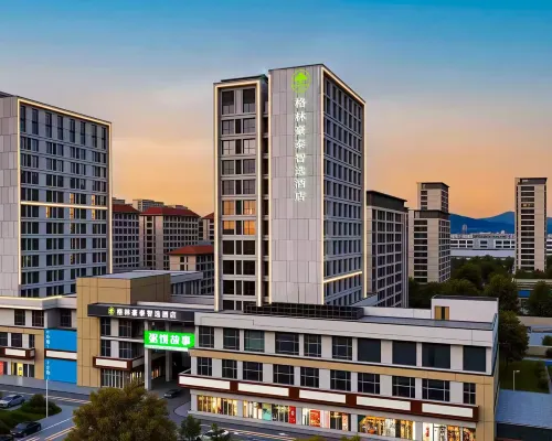GreenTree Inn Express Hotel (Jiulong Hui Liqun Shopping Plaza) Hôtels à : Rushan