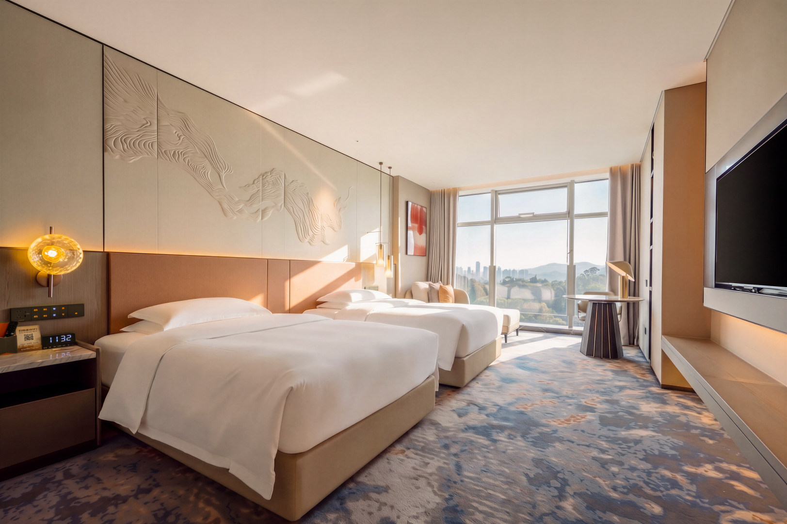 City View Twin Room