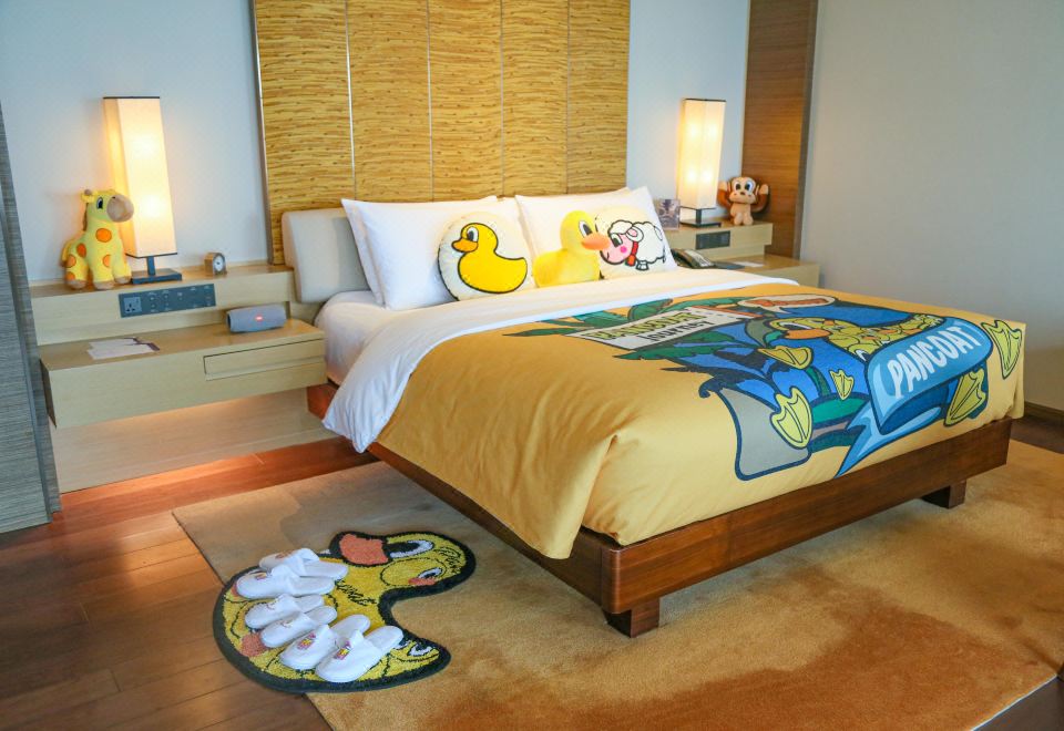 小黃鴨主題大床房