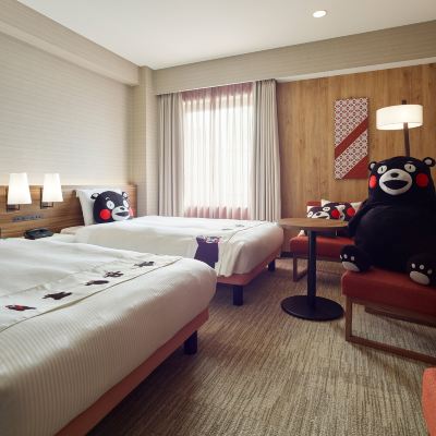 熊本熊雙床房-禁菸