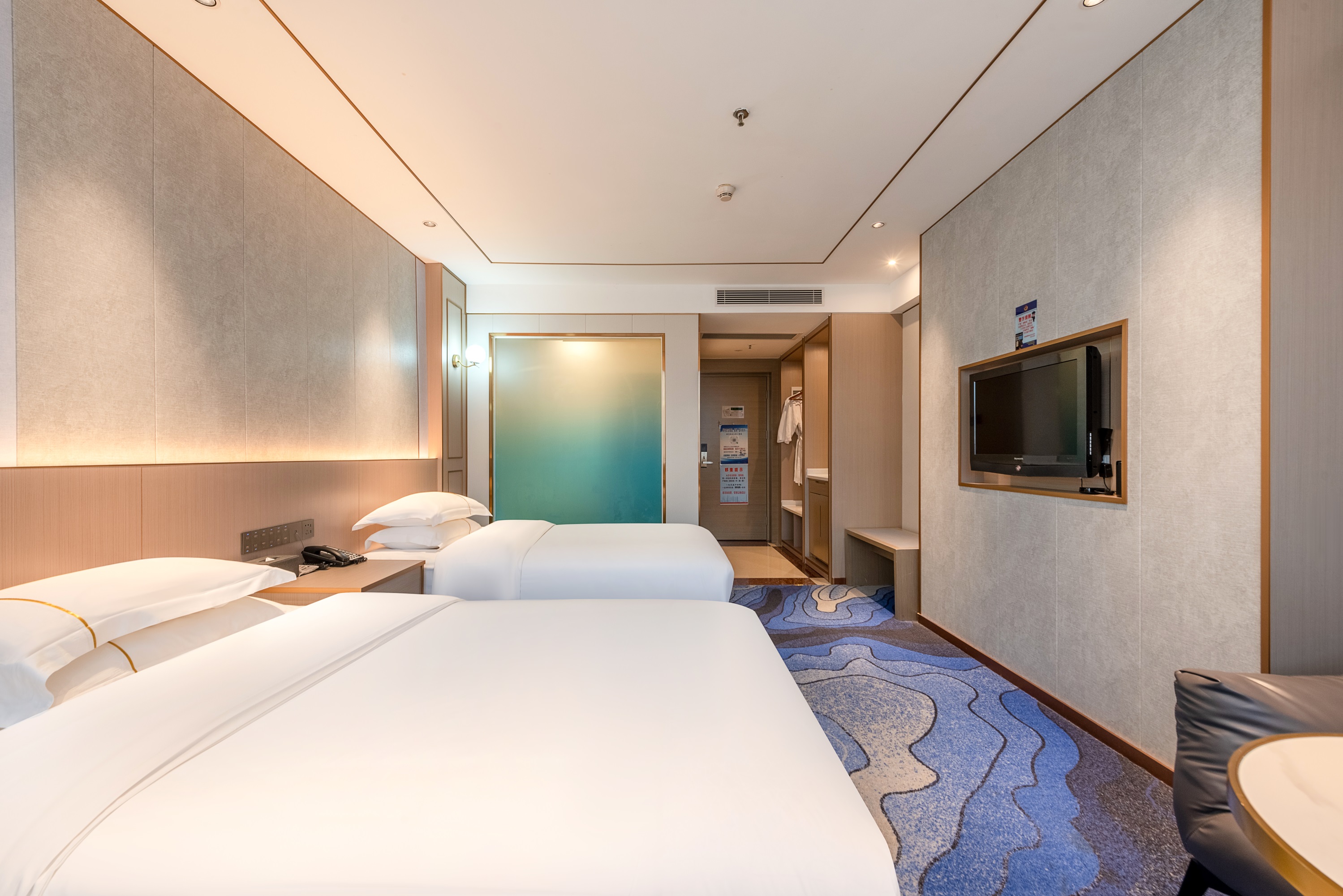 Calvin Hotel Guangzhou焕新智能双床房