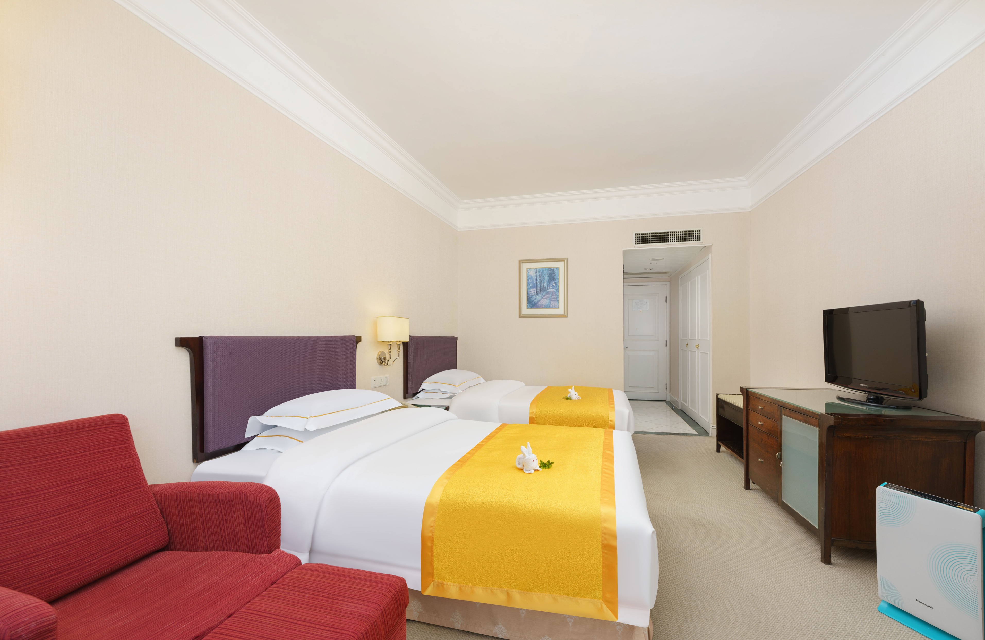 Shantou Golden Gulf  Hotel (Vientiane City)Deluxe double bed room