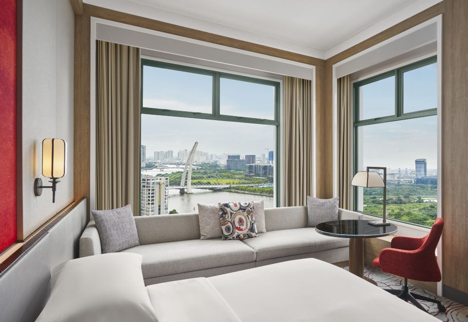 可使用俱樂部休息室, 客房, 1 張特大床