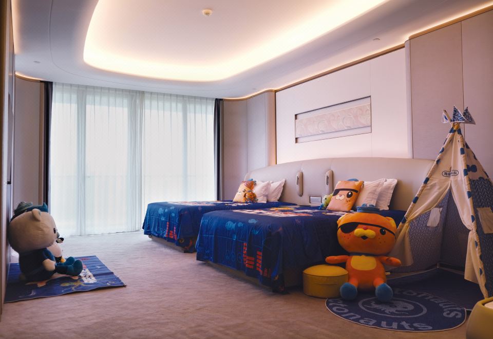 海底小縱隊廣州塔景房 雙床