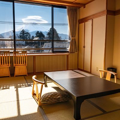 3F富士山景日式房10帖 湯霧富士之宿 大池飯店優惠