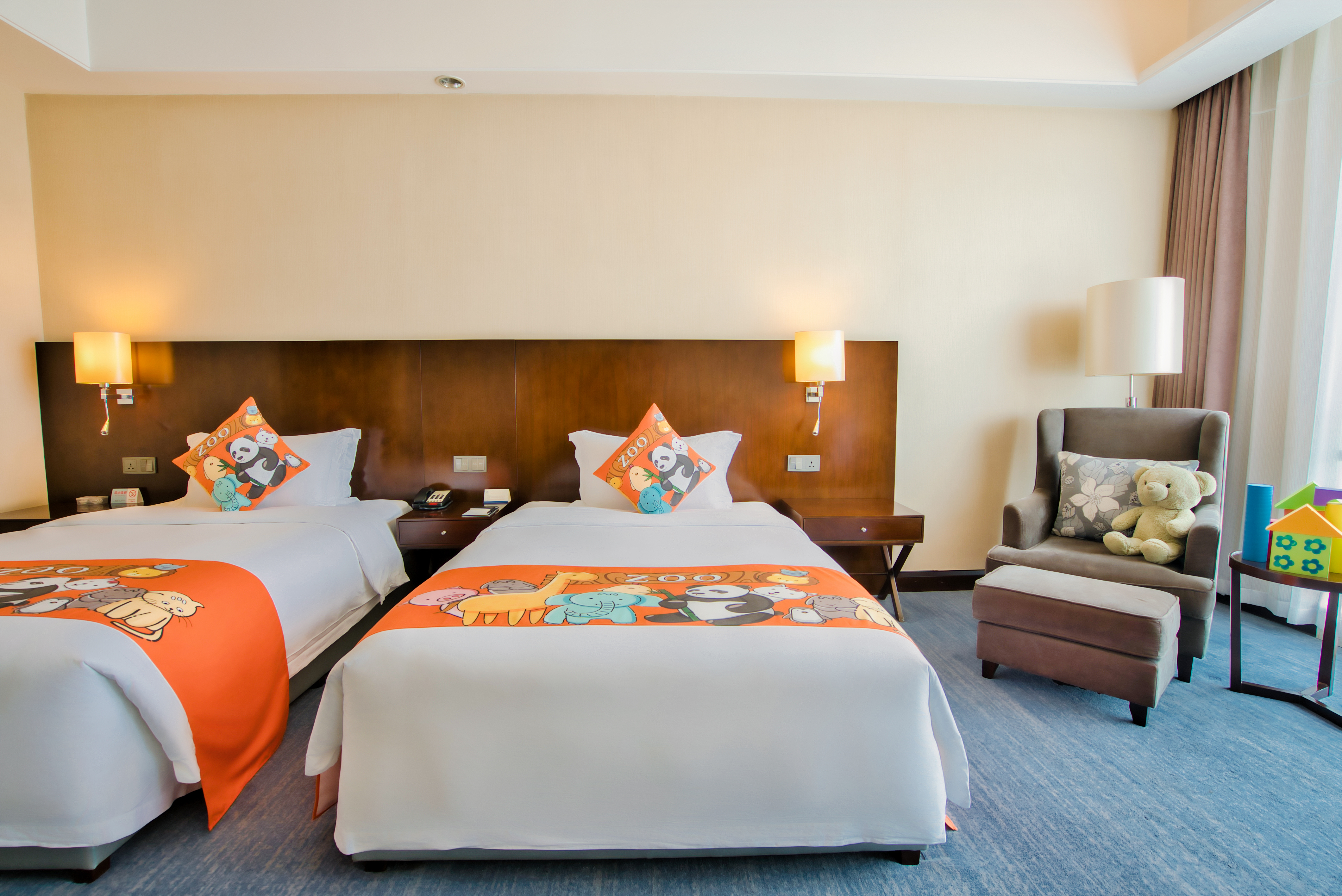 主题亲子双床房