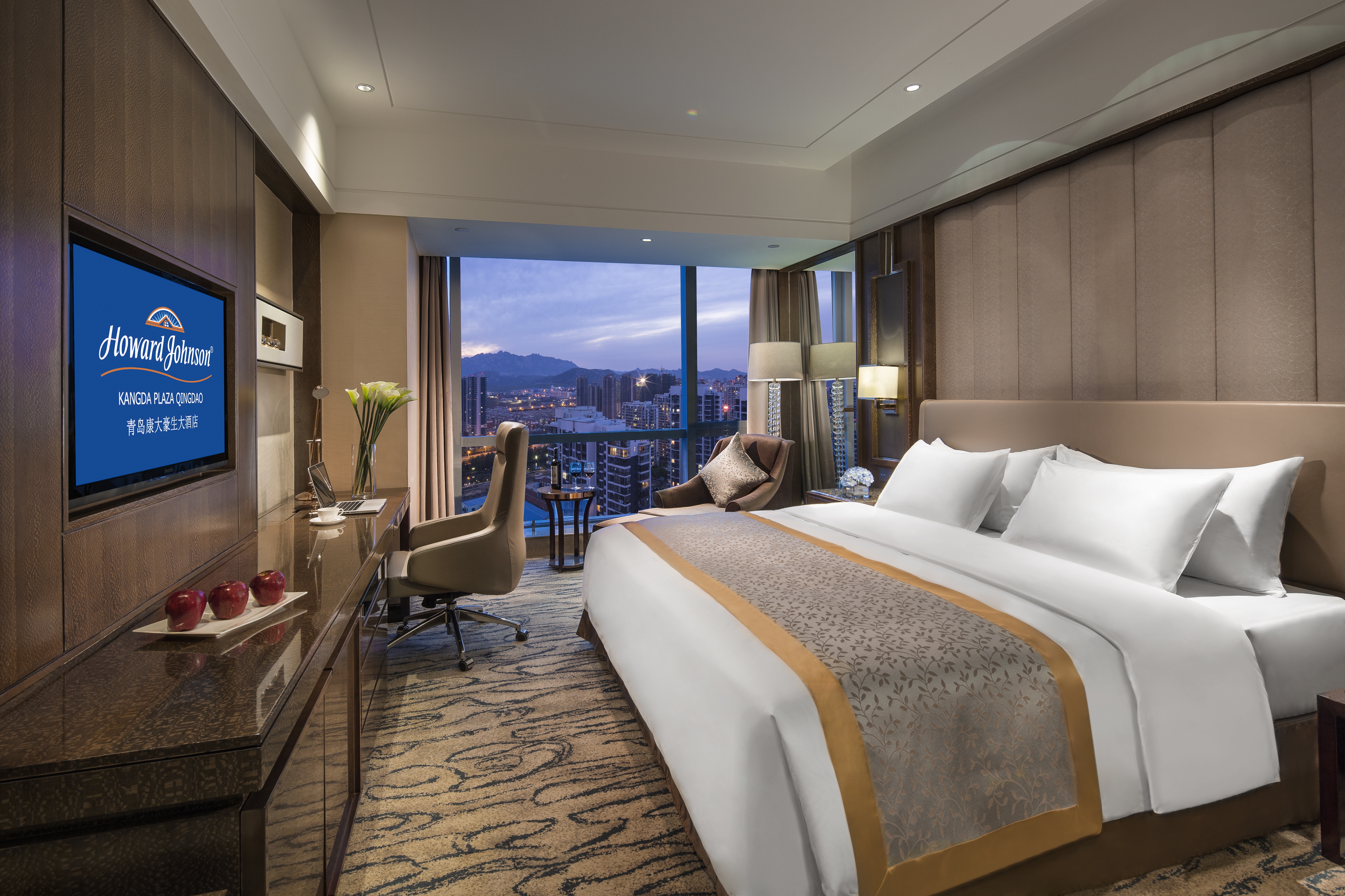 高级大床房【视野开阔】+【宽敞明亮】