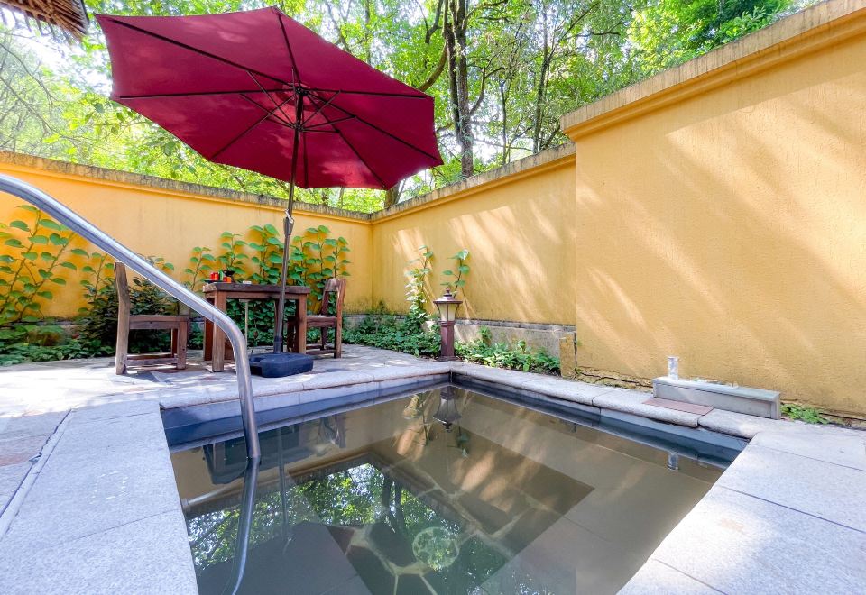 心悦谷池畔别墅-独立庭院-私汤泡池