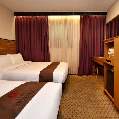 豪華雙床房 [日程變更可進行一次] 天空花園飯店明洞1號店優惠