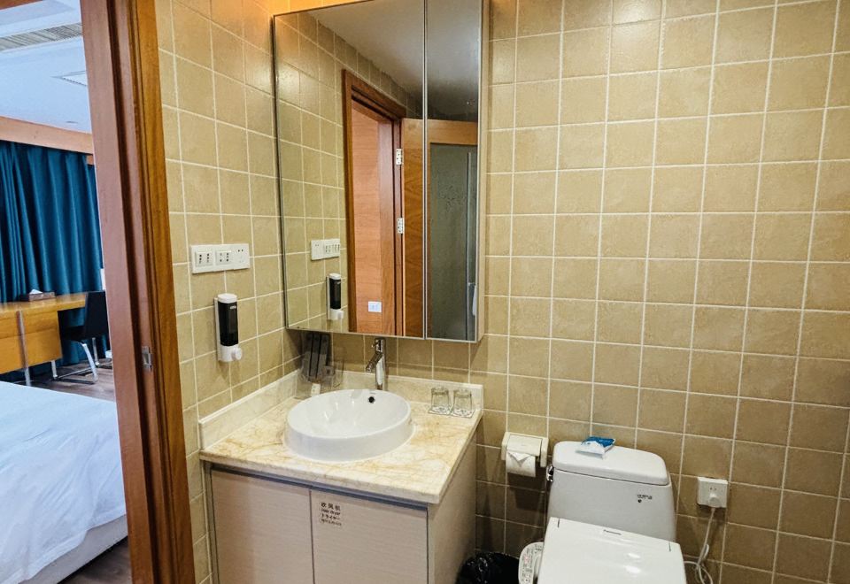 行政雙人公寓【靜謐舒適+品質洗護+乾濕分離+落地景】