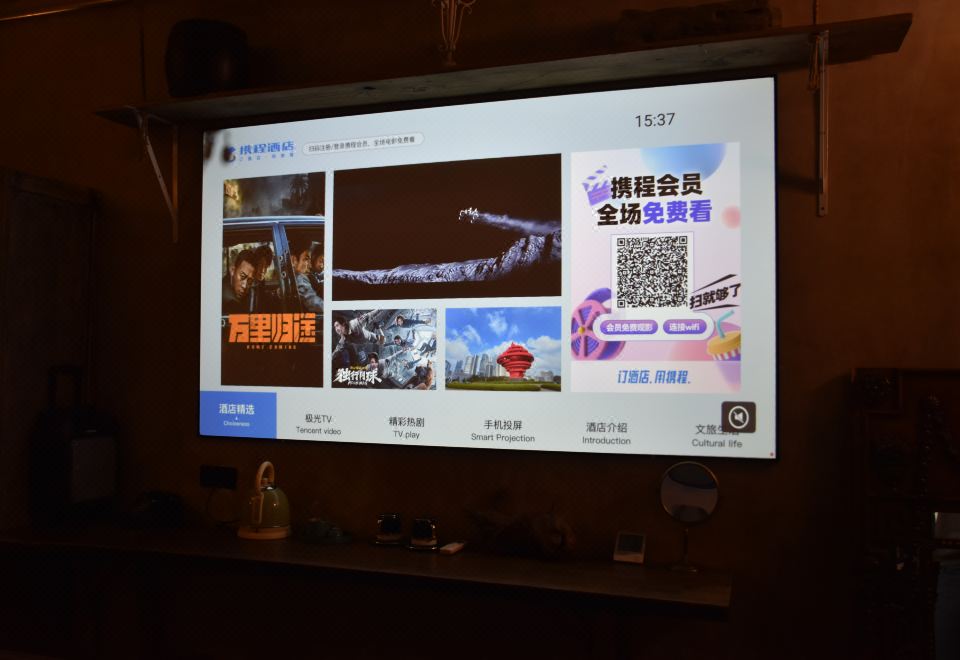 芷词·地暖私汤房|壁炉+下沉卧室+冰箱+数显淋浴+影音