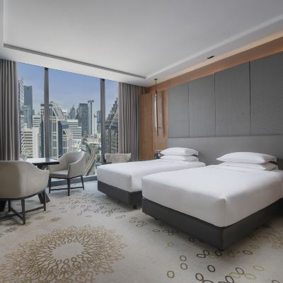 市景客房（2 張單人床） 曼谷素坤逸凱悅飯店優惠