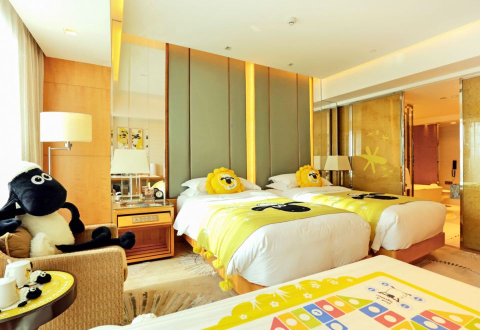 Pan Pacific BeijingShaun The Sheep Theme Twin Room