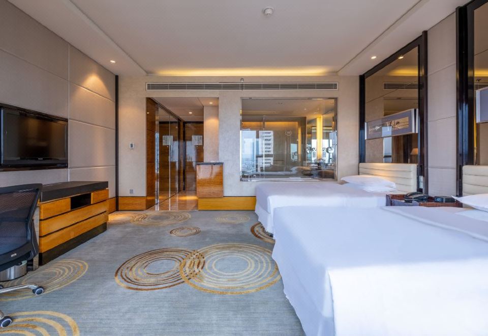 江景高级双床房