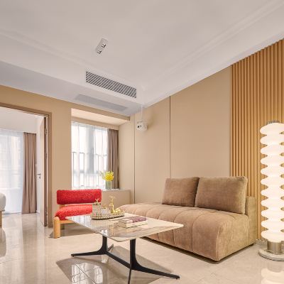 巨幕電影一室一廳套房（極光TV會員+陽台+洗衣機冰箱） 朗華影音Hotel（深圳福田會展中心店）優惠