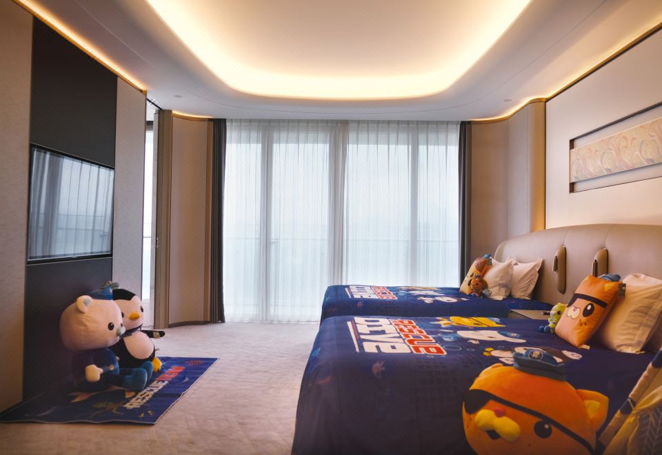 海底小縱隊廣州塔景房 雙床