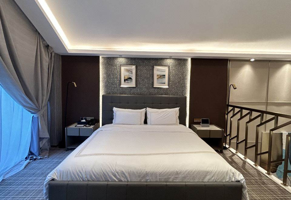 環游·奧地利黑膠醉響庭院私湯大床別墅